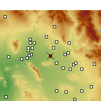Nearby Forecast Locations - Phoenix - Carta