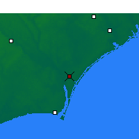 Nearby Forecast Locations - Wilmington - Carta