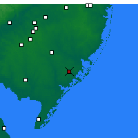 Nearby Forecast Locations - Atlantic City - Carta