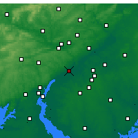 Nearby Forecast Locations - Filadelfia - Carta