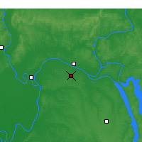 Nearby Forecast Locations - Paducah - Carta