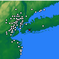 Nearby Forecast Locations - New York (JFK) - Carta