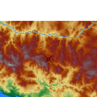 Nearby Forecast Locations - Chilpancingo de los Bravo - Carta
