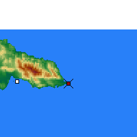Nearby Forecast Locations - Morant Bay - Carta