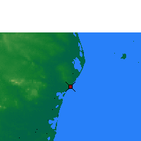 Nearby Forecast Locations - Puerto Cabezas - Carta