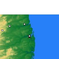 Nearby Forecast Locations - João Pessoa - Carta