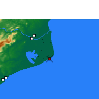 Nearby Forecast Locations - Sao Tome - Carta