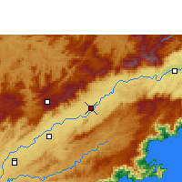 Nearby Forecast Locations - Guaratinguetá - Carta