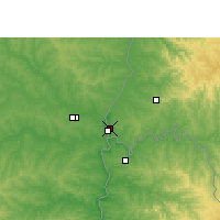 Nearby Forecast Locations - Foz do Iguaçu - Carta