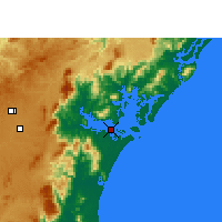 Nearby Forecast Locations - Paranaguá - Carta