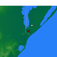 Nearby Forecast Locations - Chuí - Carta