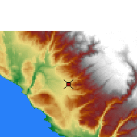Nearby Forecast Locations - Nazca - Carta