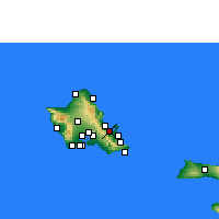 Nearby Forecast Locations - Kaneohe - Carta