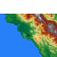 Nearby Forecast Locations - Port Moresby - Carta
