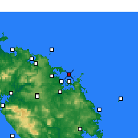 Nearby Forecast Locations - Baia delle Isole - Carta