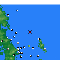 Nearby Forecast Locations - Mokohinau - Carta