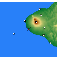 Nearby Forecast Locations - Ōpunake - Carta