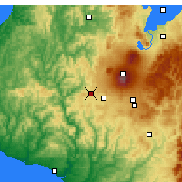 Nearby Forecast Locations - Raetihi - Carta