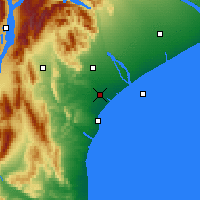 Nearby Forecast Locations - Temuka - Carta