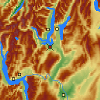 Nearby Forecast Locations - Wānaka - Carta