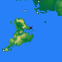 Nearby Forecast Locations - Halfmoon Bay - Carta