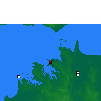 Nearby Forecast Locations - Darwin - Carta