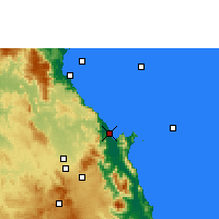 Nearby Forecast Locations - Cairns - Carta