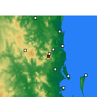 Nearby Forecast Locations - Maleny - Carta