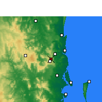 Nearby Forecast Locations - Baroon Pocket Dam - Carta