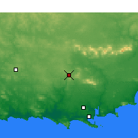 Nearby Forecast Locations - Mount Barker - Carta