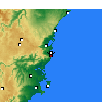 Nearby Forecast Locations - Kiama - Carta