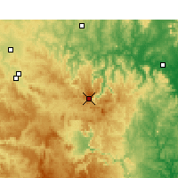 Nearby Forecast Locations - Nullo Mount. - Carta