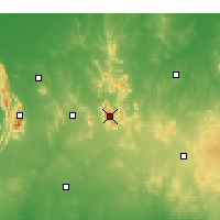 Nearby Forecast Locations - Lookout Hill - Carta