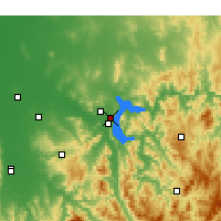 Nearby Forecast Locations - Hume Dam - Carta