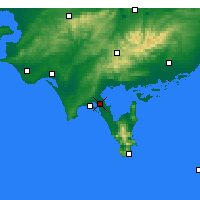 Nearby Forecast Locations - Yanakie - Carta