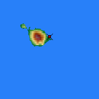 Nearby Forecast Locations - Heard (Insel) - Carta
