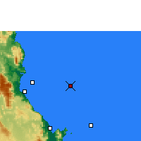 Nearby Forecast Locations - Norman Reef - Carta