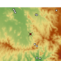Nearby Forecast Locations - Quirindi - Carta