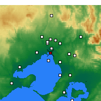 Nearby Forecast Locations - St Kilda (Melbourne) - Carta