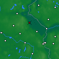 Nearby Forecast Locations - Bliesdorf - Carta