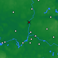Nearby Forecast Locations - Oranienburg - Carta