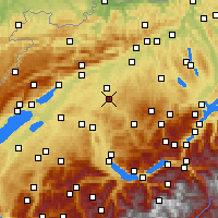 Nearby Forecast Locations - Burgdorf - Carta