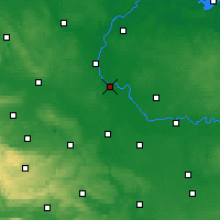 Nearby Forecast Locations - Schönebeck - Carta
