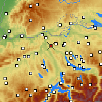 Nearby Forecast Locations - Baden - Carta