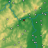 Nearby Forecast Locations - Ingelheim - Carta