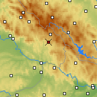 Nearby Forecast Locations - Freyung - Carta