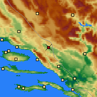 Nearby Forecast Locations - Imoschi - Carta