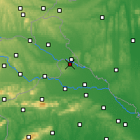 Nearby Forecast Locations - Mursko Središće - Carta