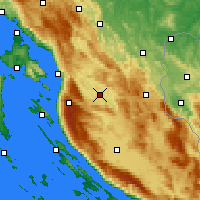 Nearby Forecast Locations - Otočac - Carta