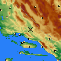 Nearby Forecast Locations - Treglia - Carta